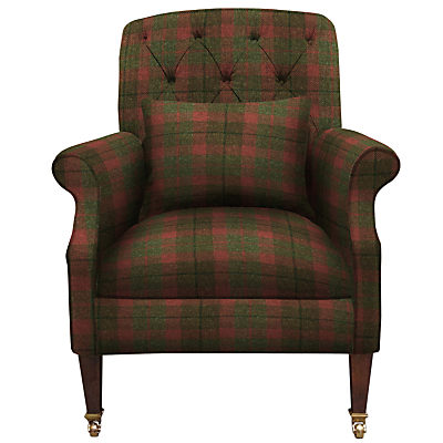 Tetrad Harris Tweed Flynn Armchair Forest Check Tetrad Harris Tweed Flynn Armchair Forest Check